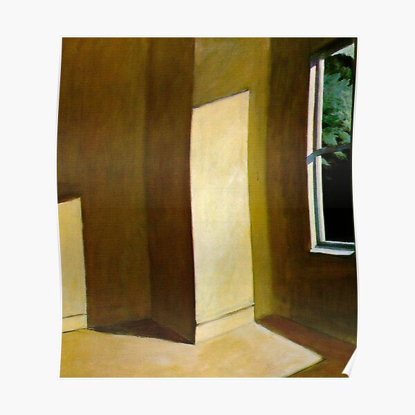 Sun in an Empty Room-Edward Hopper Poster