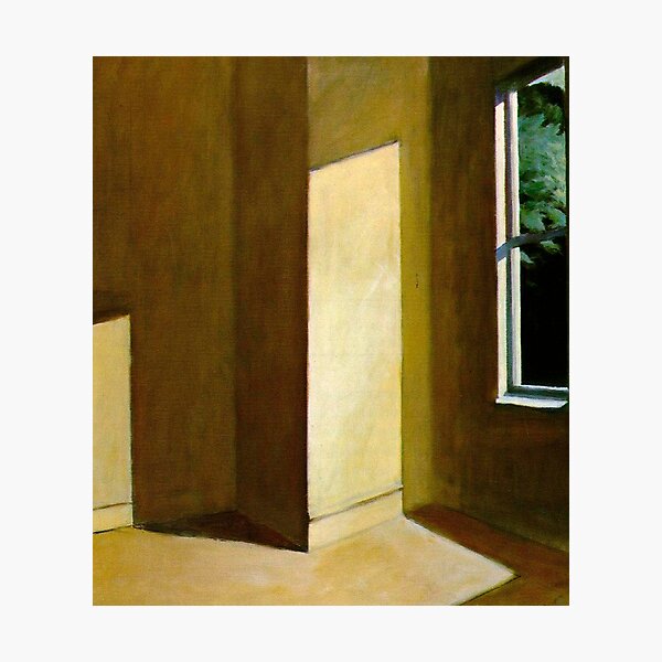 Sun in an Empty Room-Edward Hopper Photographic Print