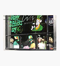 St Patrick's Day in Dublin Photographic Print