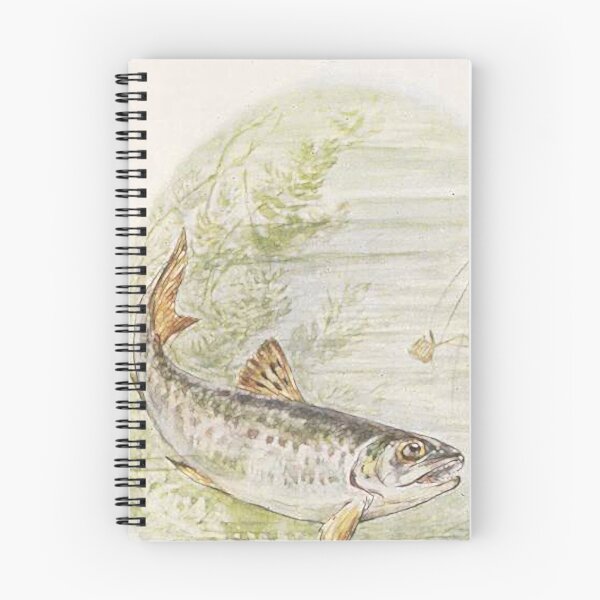 Item preview, Illustration of a  fish by Beatrix Potter designed and sold by Vintage Designs +.