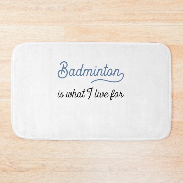 Item preview, Badminton is what I live for designed and sold by Vectorqueen.