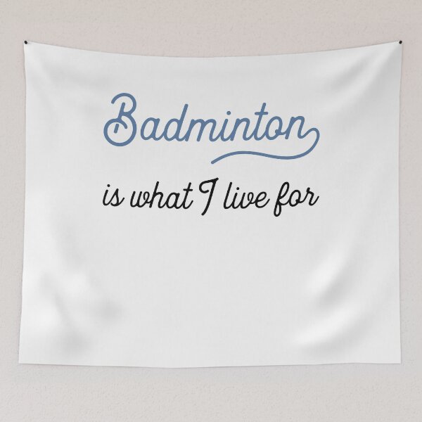 Item preview, Badminton is what I live for designed and sold by Vectorqueen.