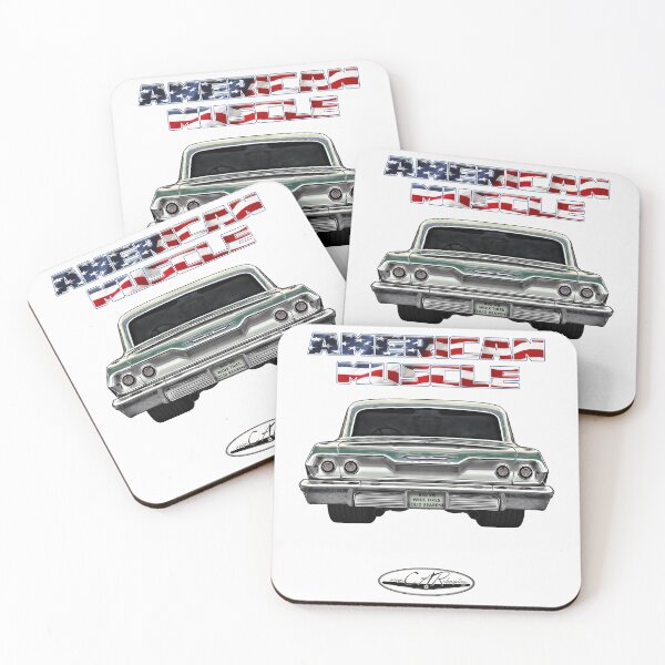 Item preview, 1963 Hotrod Muscle Car Oldtimer Youngtimer 63 designed and sold by Synonym9.