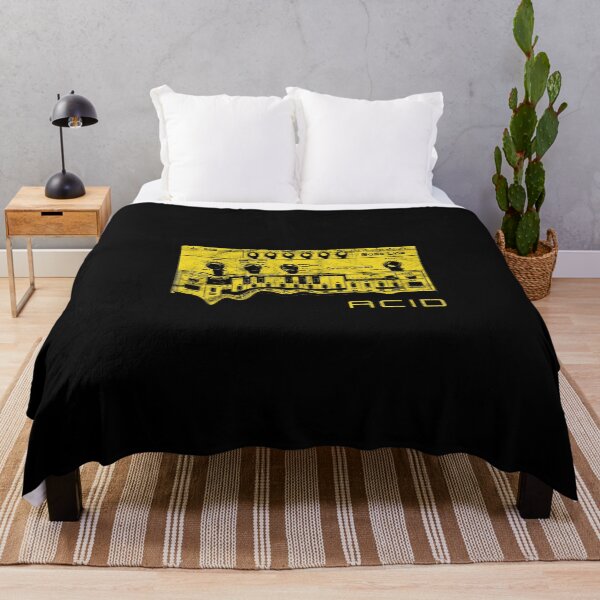Item preview, Vintage Acid Bass Synthesizer Retro Studio Gear Nerd design designed and sold by A-Fashion.