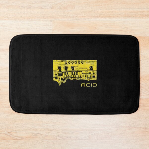 Artikelvorschau, Vintage Acid Bass Synthesizer Retro Studio Gear Nerd design entworfen und verkauft von A-Fashion.