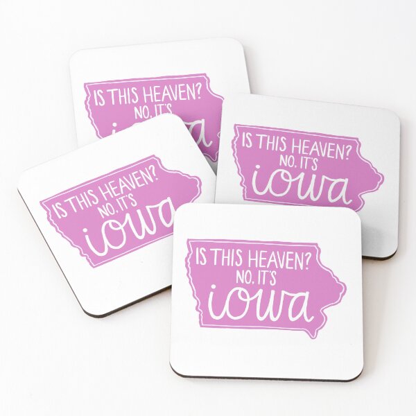 Item preview, is this heaven? no, it's iowa designed and sold by Paige Harken Design.