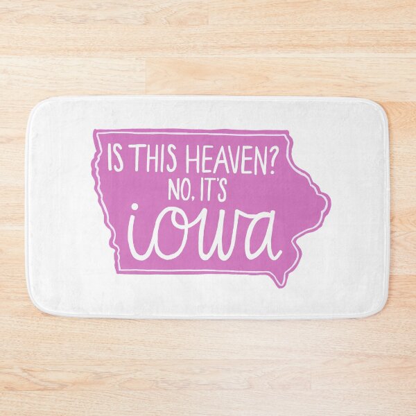 Item preview, is this heaven? no, it's iowa designed and sold by Paige Harken Design.