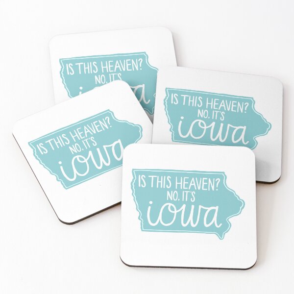 Item preview, is this heaven? no, it's iowa designed and sold by Paige Harken Design.