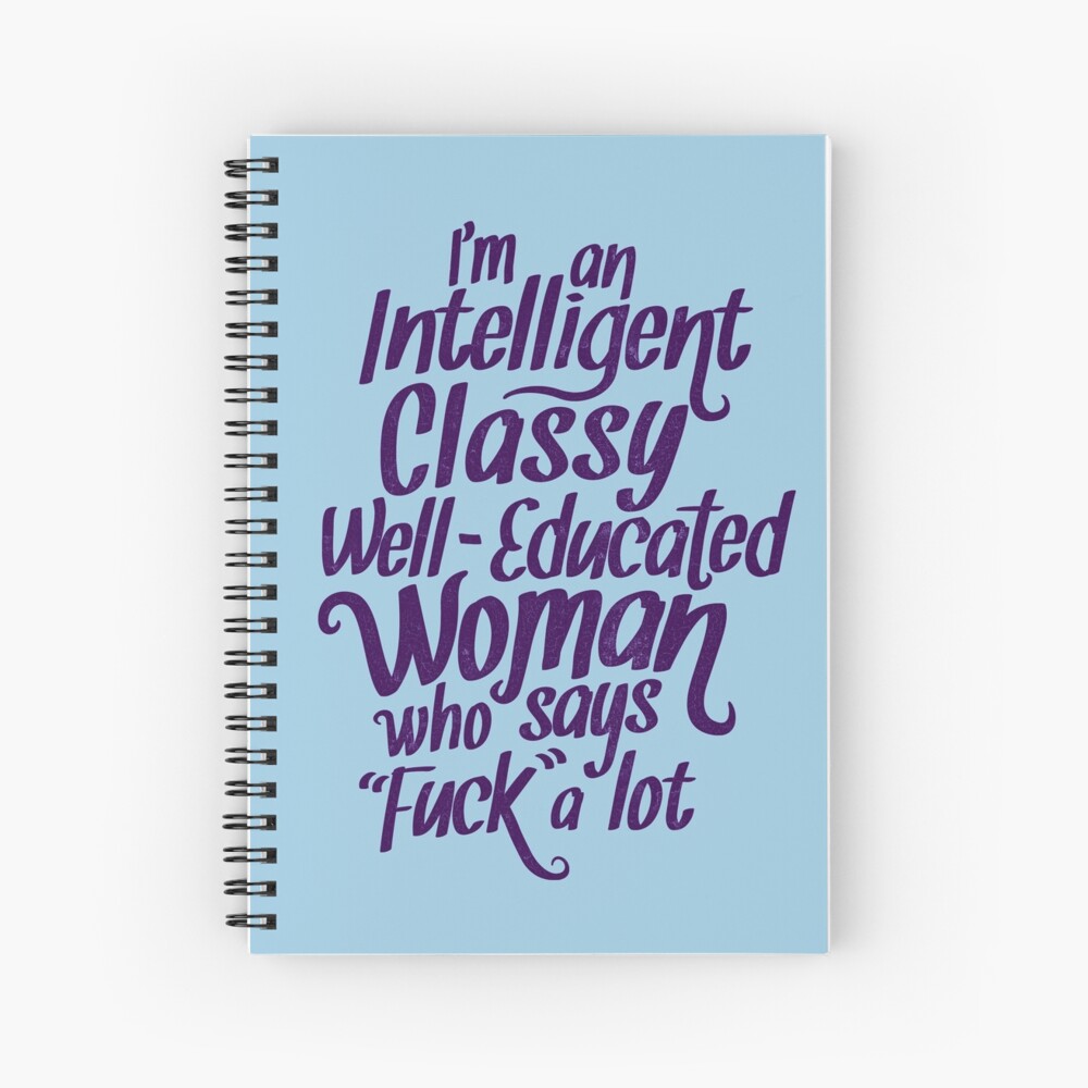 Item preview, Spiral Notebook designed and sold by DamnAssFunny.