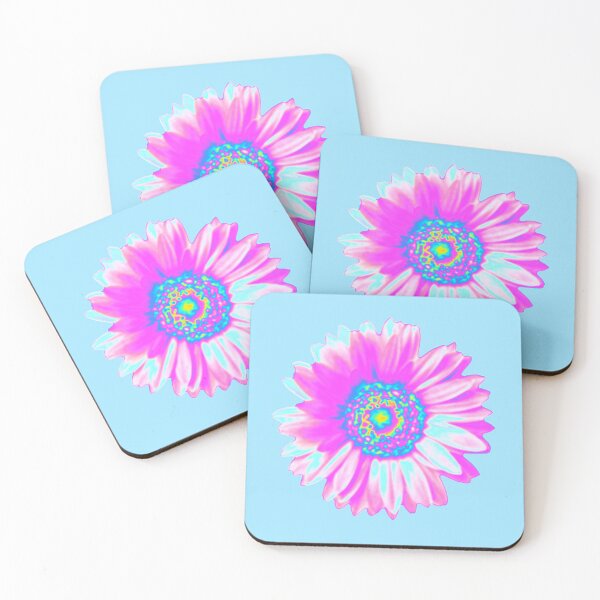 Item preview, Pink Holographic Daisy designed and sold by dinaaaaaah.