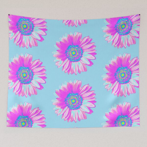 Item preview, Pink Holographic Daisy designed and sold by dinaaaaaah.