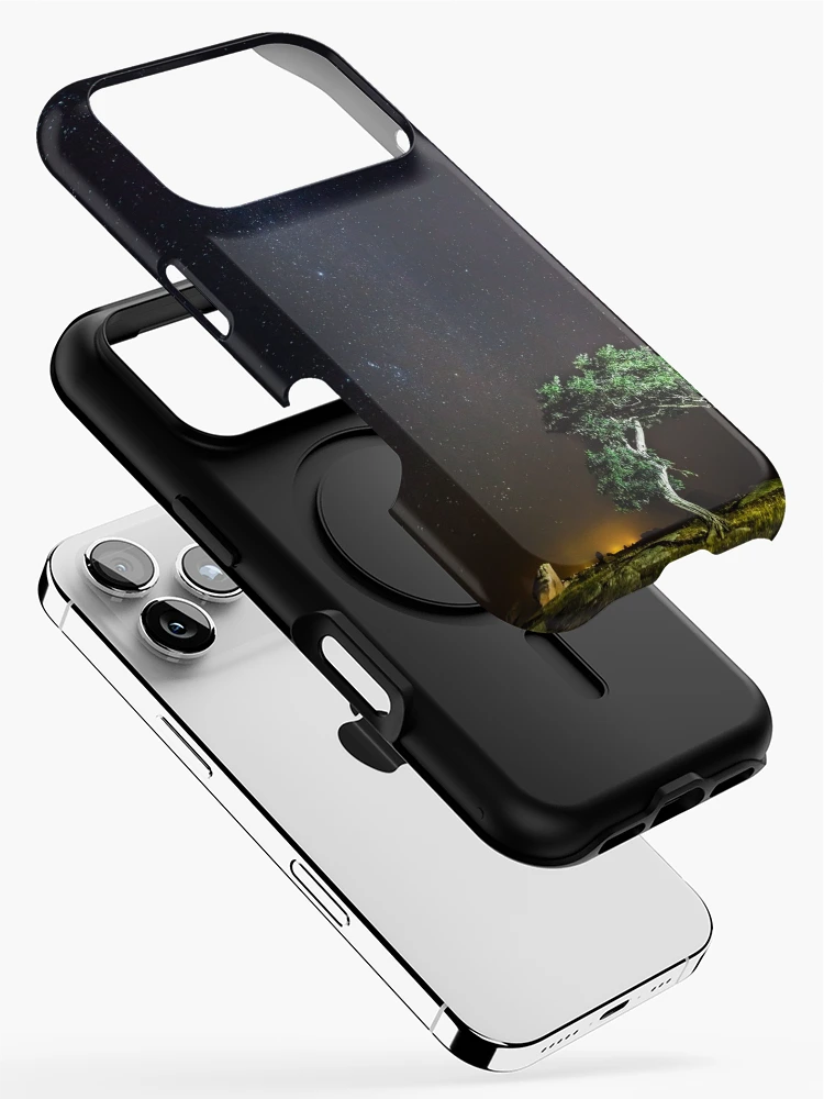 Thumbnail 2 of 4, iPhone Case, Dog Rocks Tree designed and sold by Russell Charters.