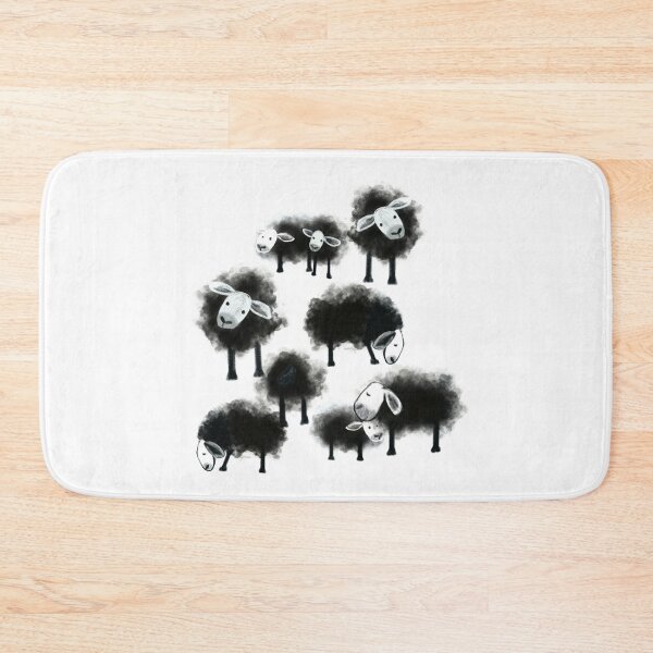 Item preview, Wee Flock of Black Sheep designed and sold by Christine Philbrick.
