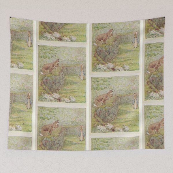 Artikelvorschau, Die Geschichte von Benjamin Bunny von Beatrix Potter entworfen und verkauft von Vintage Designs +.