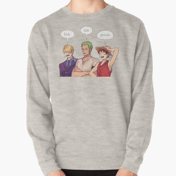Kick Cut Punch Strawhat Pullover Sweatshirt