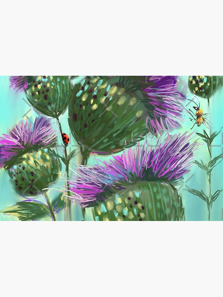 The Thistle Crowd by Hyssopartz
