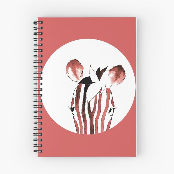Item preview, Red Watercolour Zebra designed and sold by Blank Expectations.