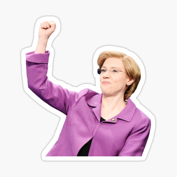 Item preview, Kate McKinnon as Elizabeth Warren designed and sold by maggiemcdow.