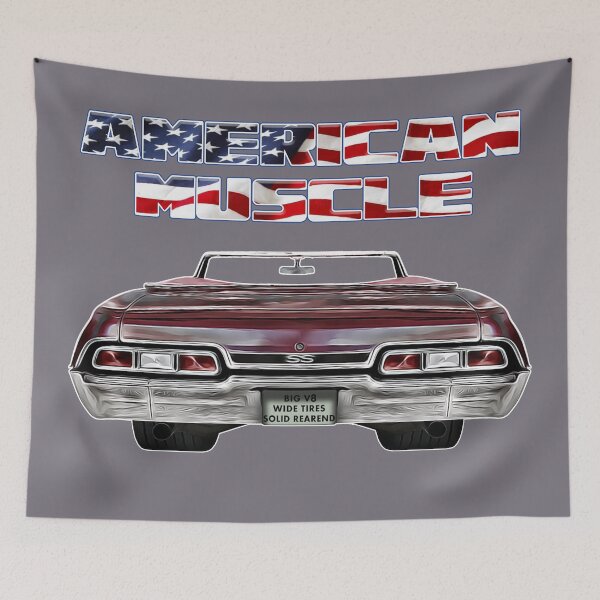 Item preview, 1967 Hotrod Muscle Car Oldtimer Youngtimer 67 designed and sold by Synonym9.