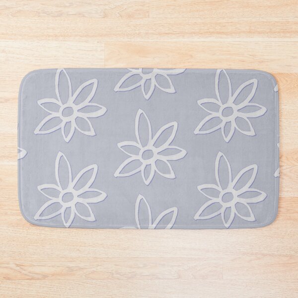Item preview, A flower there, in gray designed and sold by MarisaArtes.