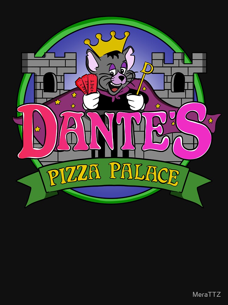 Disover Dante's pizza Palace | Active T-Shirt 