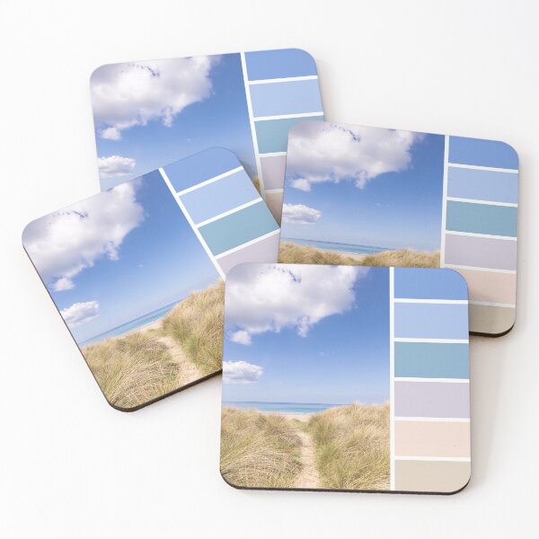 Item preview, Summer beach Colour Palette in blue designed and sold by Zoe Power.