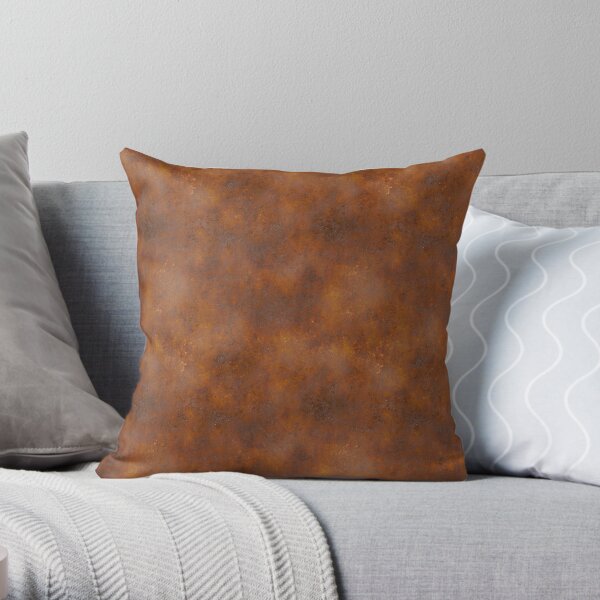Rust Throw Pillow