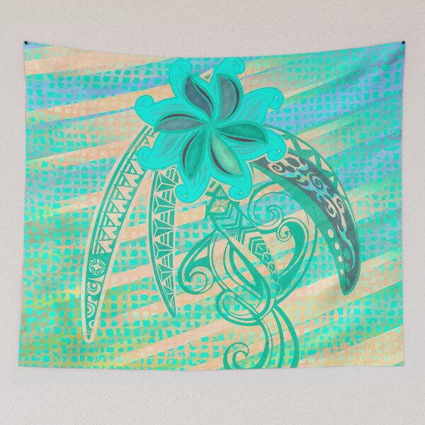 Item preview, Polynesian Tribal Reflections  designed and sold by sunnthreads.