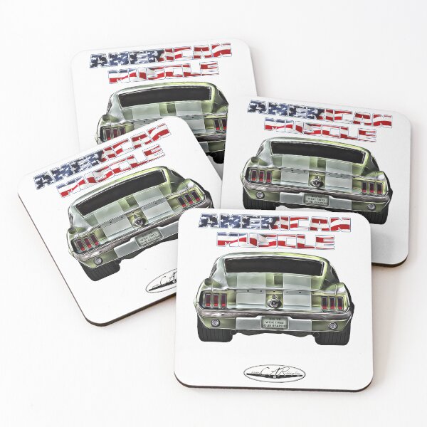 Item preview, 1968 Hotrod Muscle Car Oldtimer Youngtimer 68 designed and sold by Synonym9.