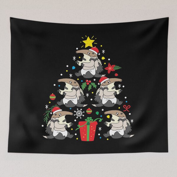 Item preview, Anteater Christmas Ornament Tree designed and sold by rafaeltto.
