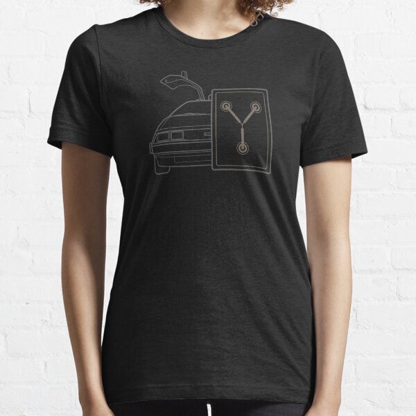 DeLorean Flux Capacitor Logo Essential T-Shirt