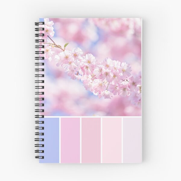 Artikelvorschau, Cherry Blossom Color Palette in den Pastellrosa entworfen und verkauft von Zoe Power.