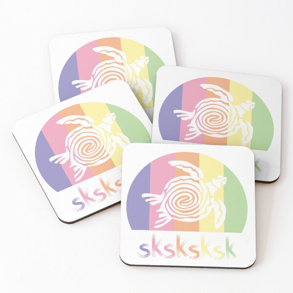 Item preview, Sksksksk and I oop Save the turtles Basic Girl Sticker Gift designed and sold by theshirtinator.