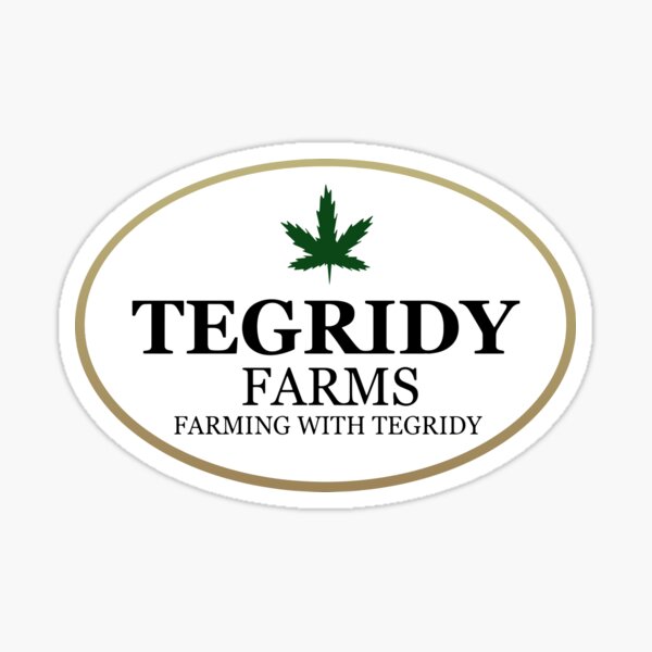 tegridy farms  Sticker