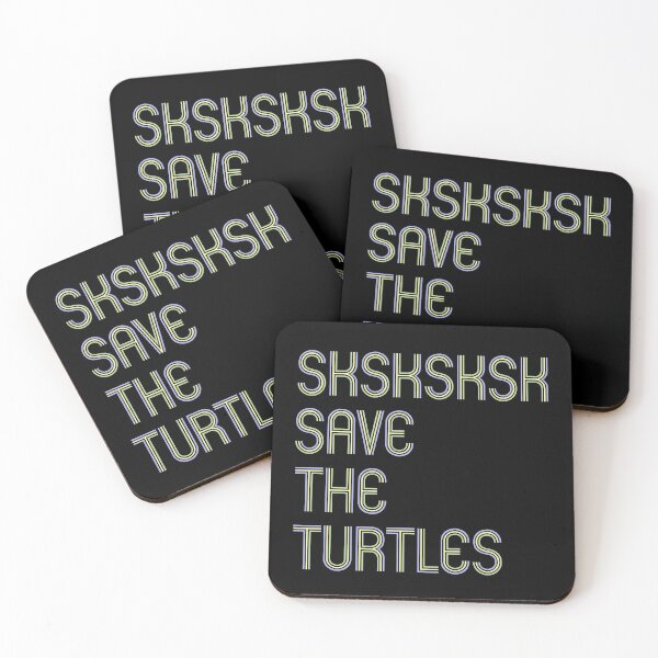 Item preview, Sksksksk Save the turtles Basic Girl Gift designed and sold by theshirtinator.