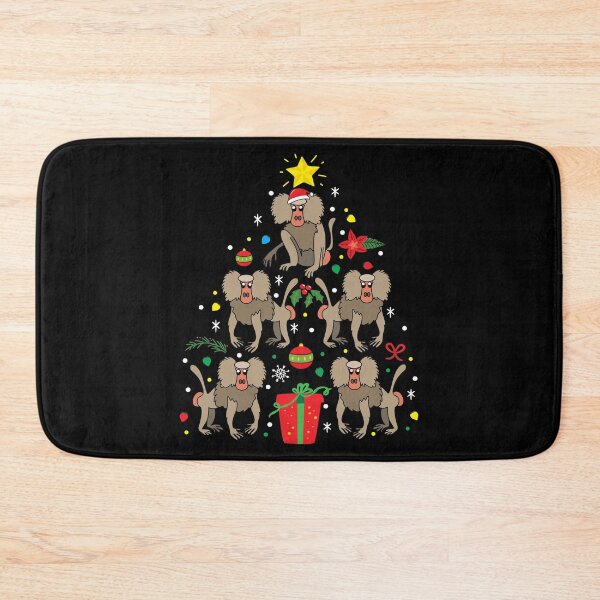 Item preview, Baboon Christmas Ornament Tree designed and sold by rafaeltto.