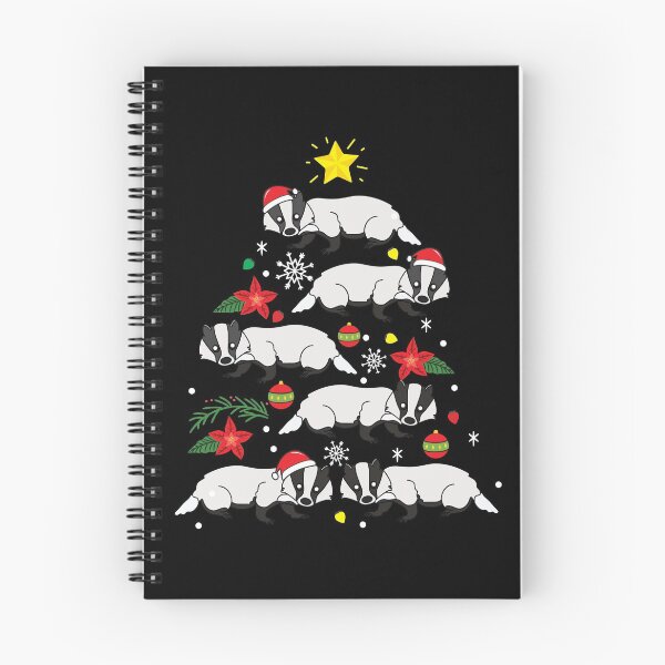 Aperçu de l'œuvre Badger Christmas Ornament Tree créée et vendue par rafaeltto.