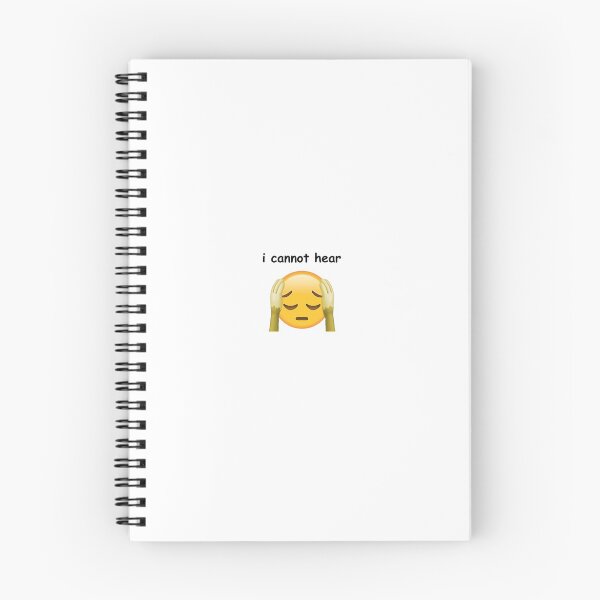 Item preview, I cannot hear - cursed emoji designed and sold by robihn.