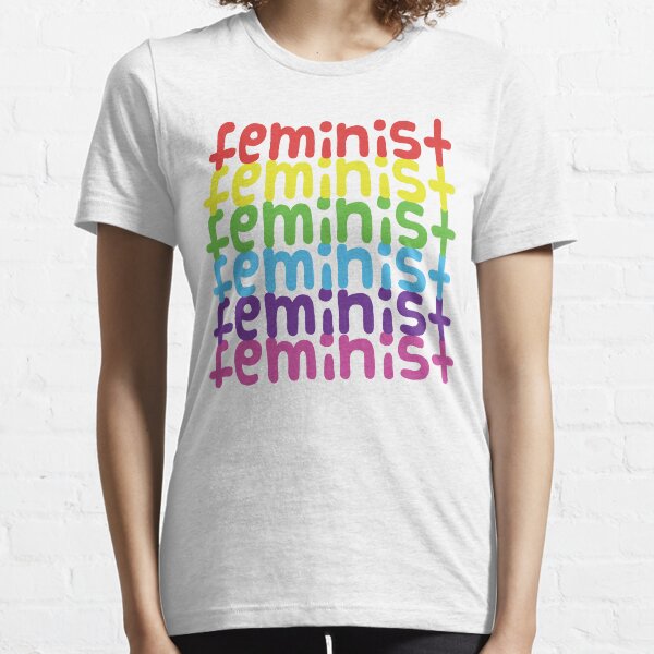 Feminist Rainbow Essential T-Shirt