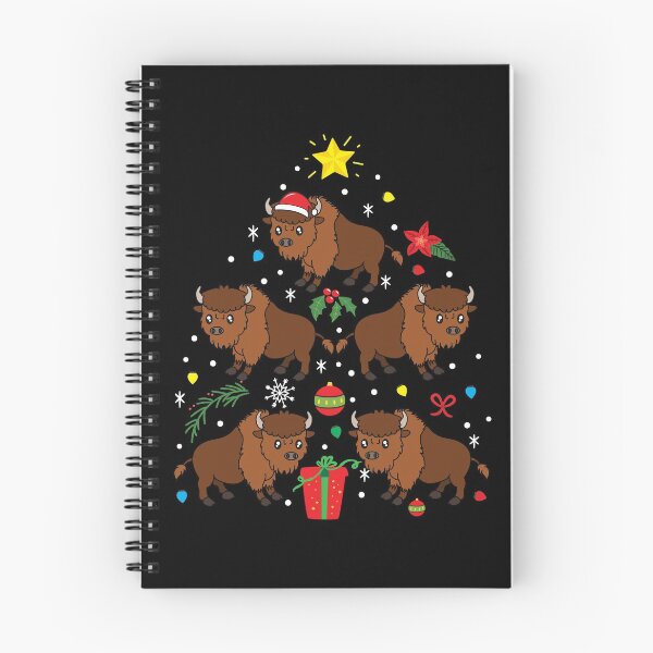 Aperçu de l'œuvre Bison Christmas Ornament Tree créée et vendue par rafaeltto.