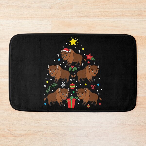 Item preview, Bison Christmas Ornament Tree designed and sold by rafaeltto.