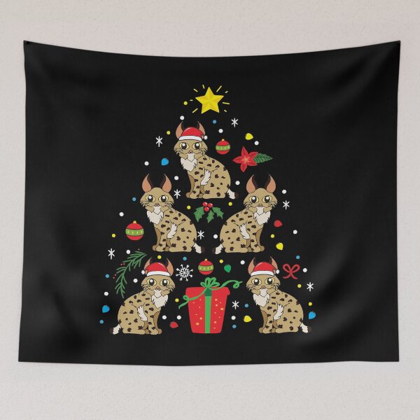 Item preview, Bobcat Christmas Ornament Tree designed and sold by rafaeltto.