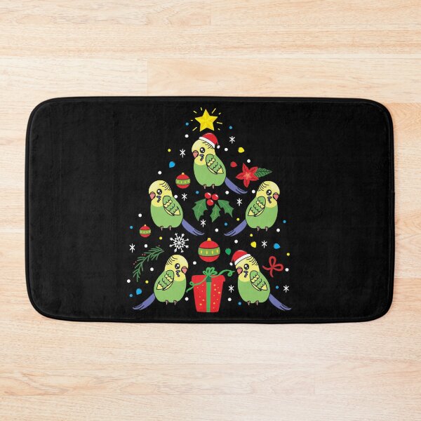 Item preview, Budgerigar Christmas Ornament Tree designed and sold by rafaeltto.