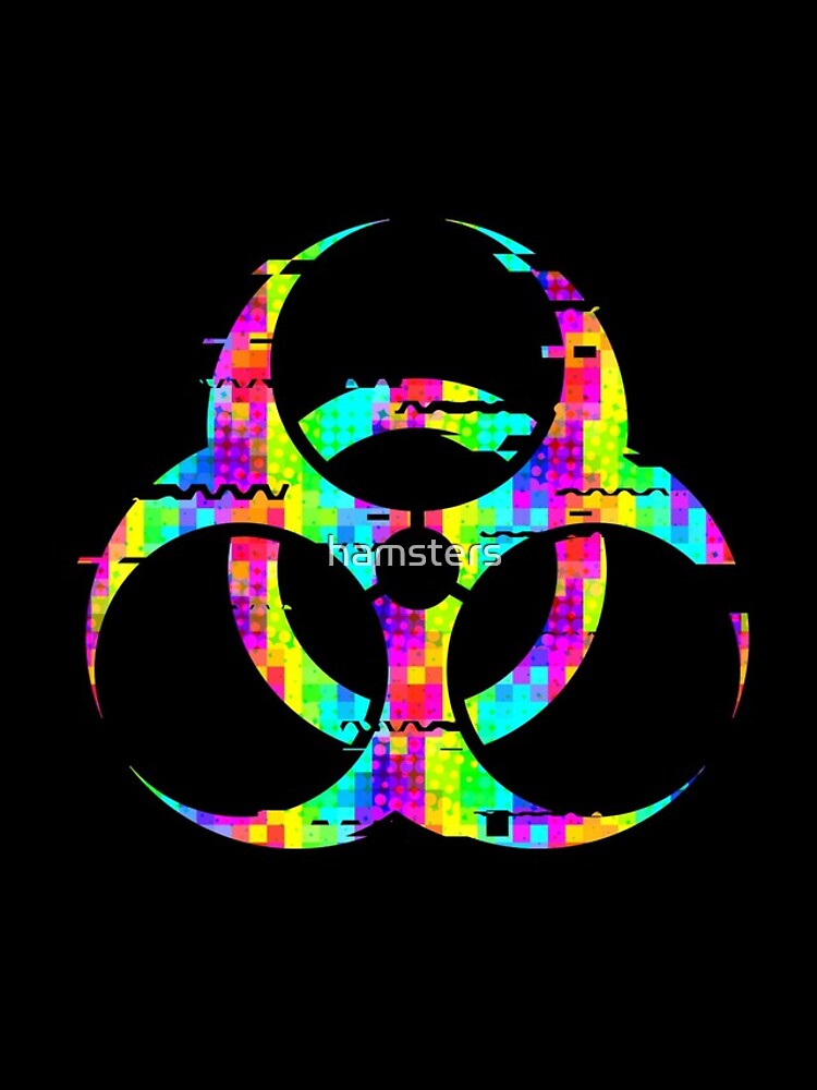 Thumbnail 4 of 4, iPhone Case, Biohazard Raver Spectrum designed and sold by hamsters.