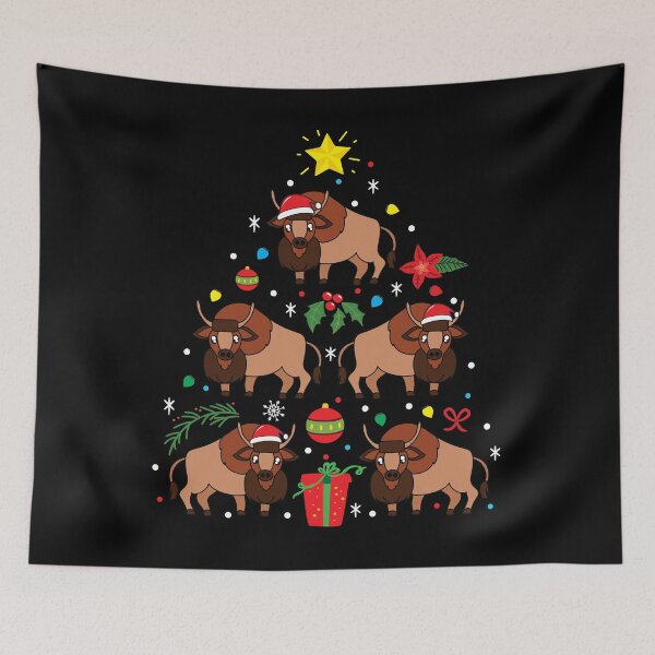 Item preview, Buffalo Christmas Ornament Tree designed and sold by rafaeltto.