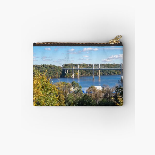 Item preview, Overlook in Stillwater Minnesota in the fall looking over the St. Croix Crossing, an extradosed bridge spanning the St. Croix River designed and sold by mkopka.