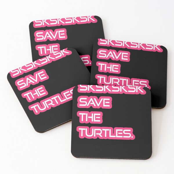 Item preview, Sksksksk Save The Turtles Basic Girl Gift Sticker designed and sold by theshirtinator.