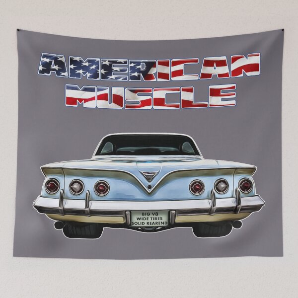 Item preview, 1961 Hotrod Muscle Car Oldtimer Youngtimer 61 designed and sold by Synonym9.