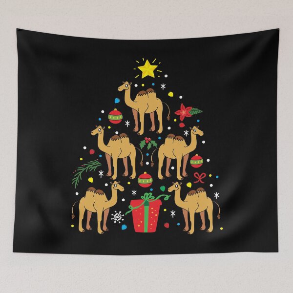 Item preview, Camel Christmas Ornament Tree designed and sold by rafaeltto.