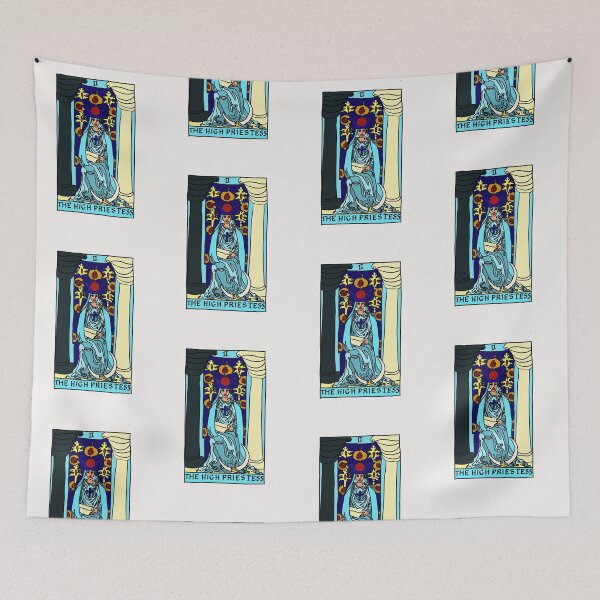 Item preview, The High Priestess- Tarot Card designed and sold by Nina Maria.